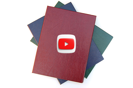 Червона ("бордо")- А5 тверда обкладинка