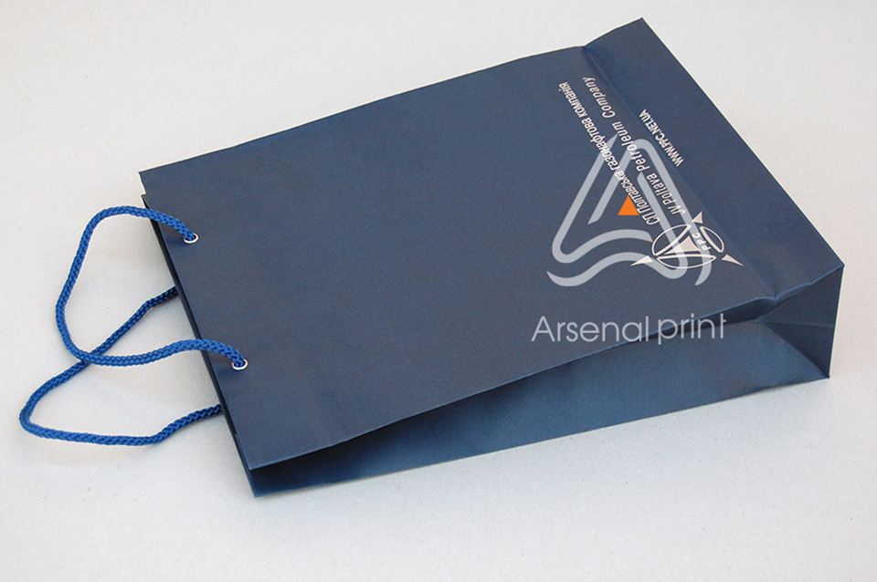 Паперовий пакет з лого. Друк. Замовити!