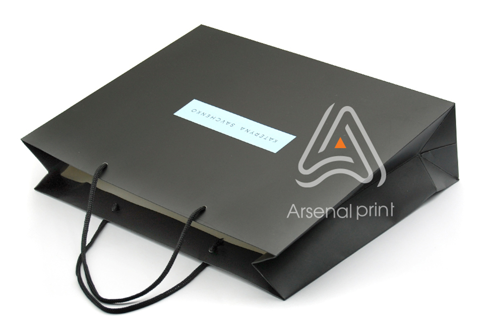 Пакет паперовий - друк логотипа!