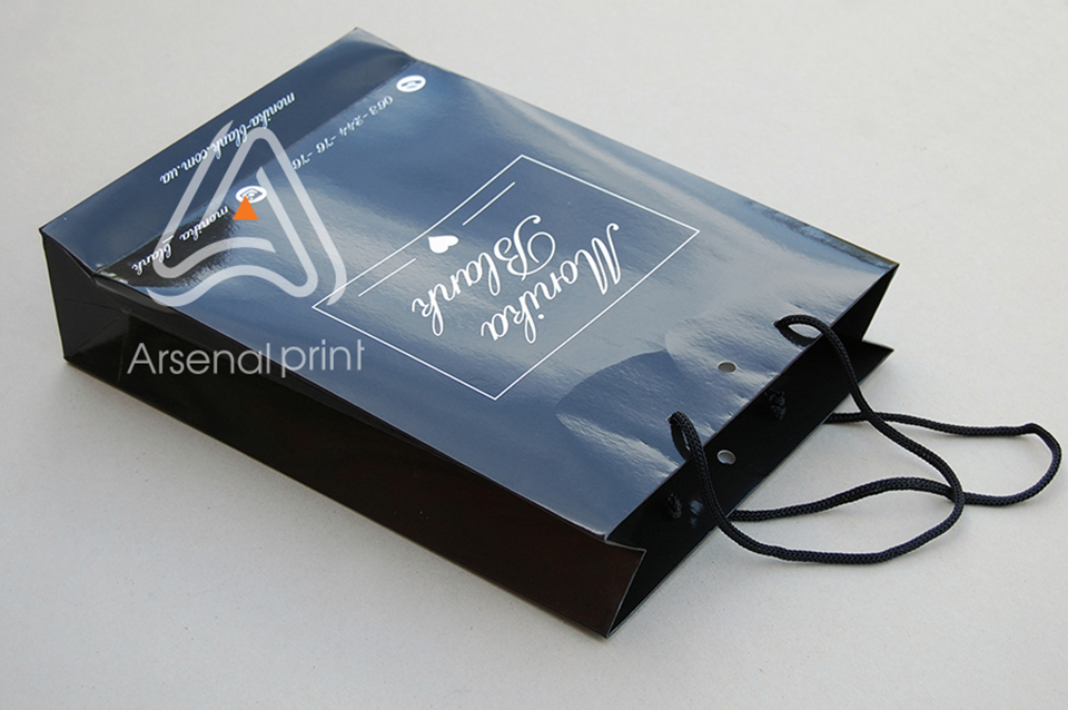 Друк картонних ламінованих пакетів