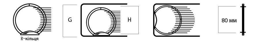 Механізм кільцевий для папок - круглий