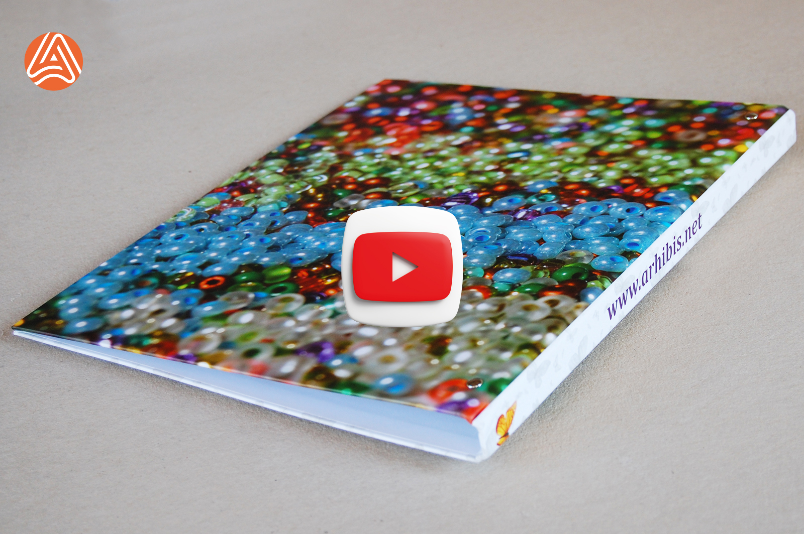 Папка - кашировка з кільцями