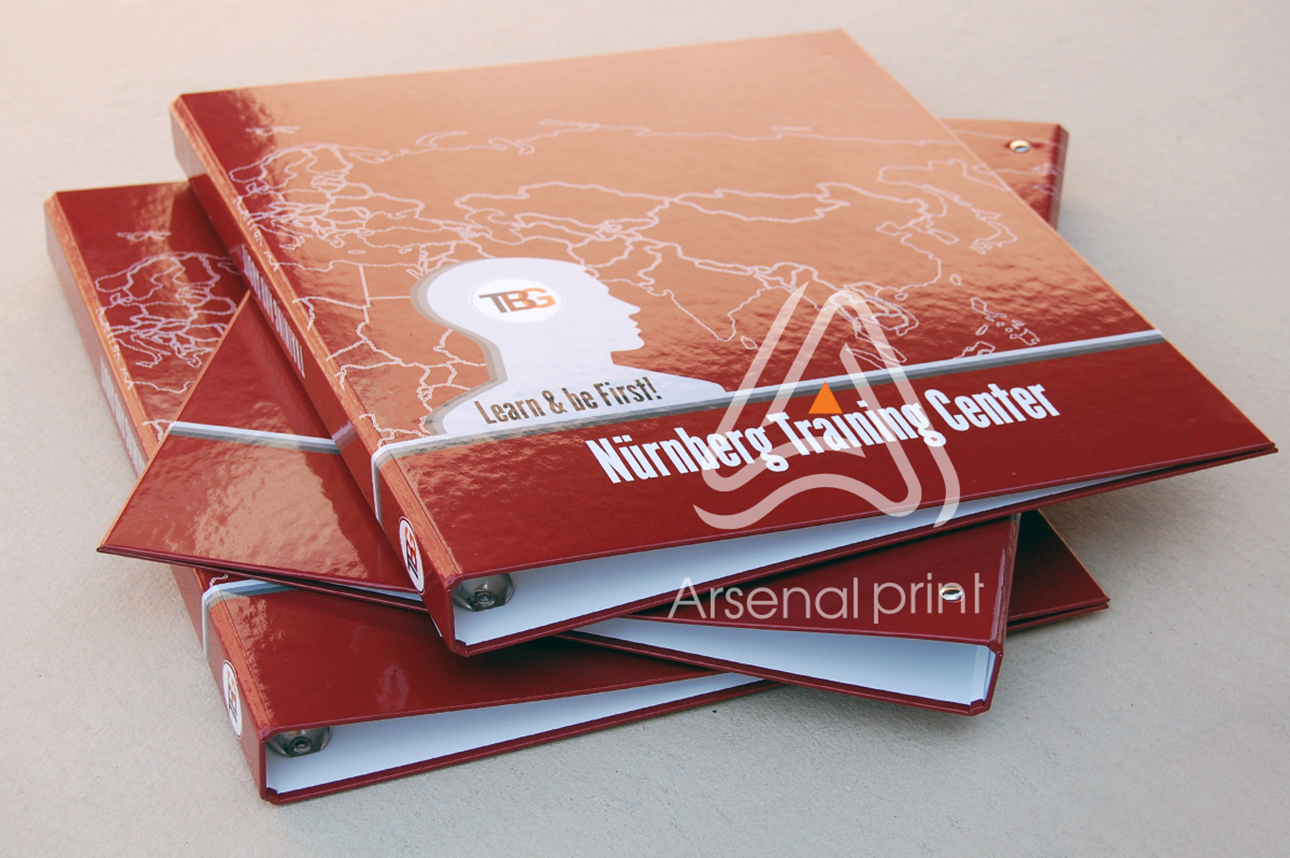 Замовити друк папок - з кільцевою механікою