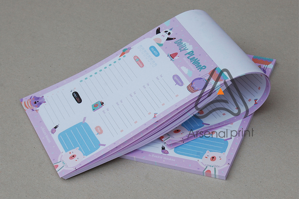 Планер - Кремовий папір - Друк!