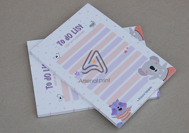 Друк відривних планерів - А6 формат