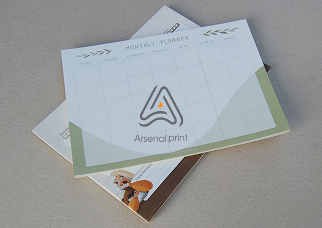 Друк відривних планерів - А2 формат
