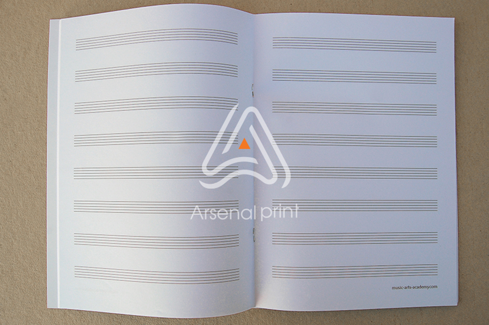 Друк нотних зошитів на замовлення