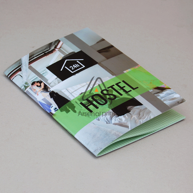 Друк зошитів - А4 формат 48 сторінок (24 аркуші)