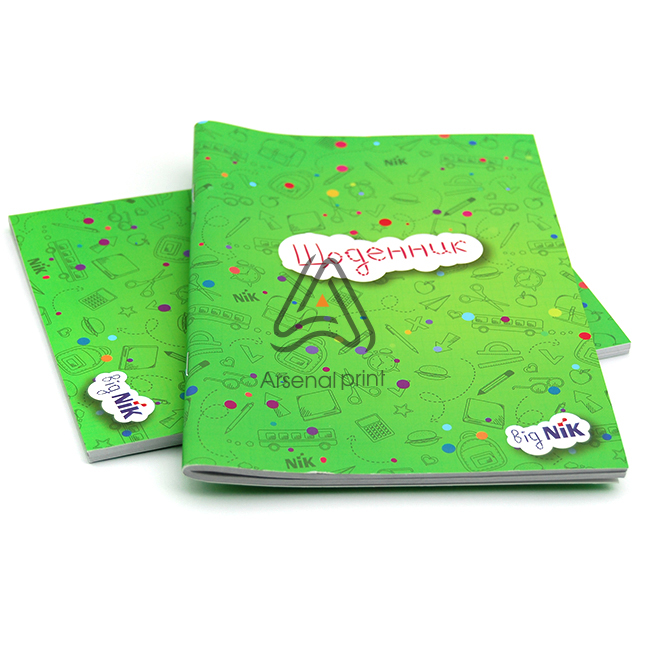 Зошит В5 формат 96 сторінок (48 аркушів)