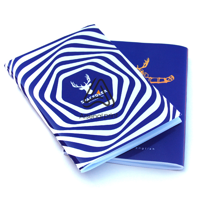 Зошит В5 формат 32 сторінки (16 аркушів)