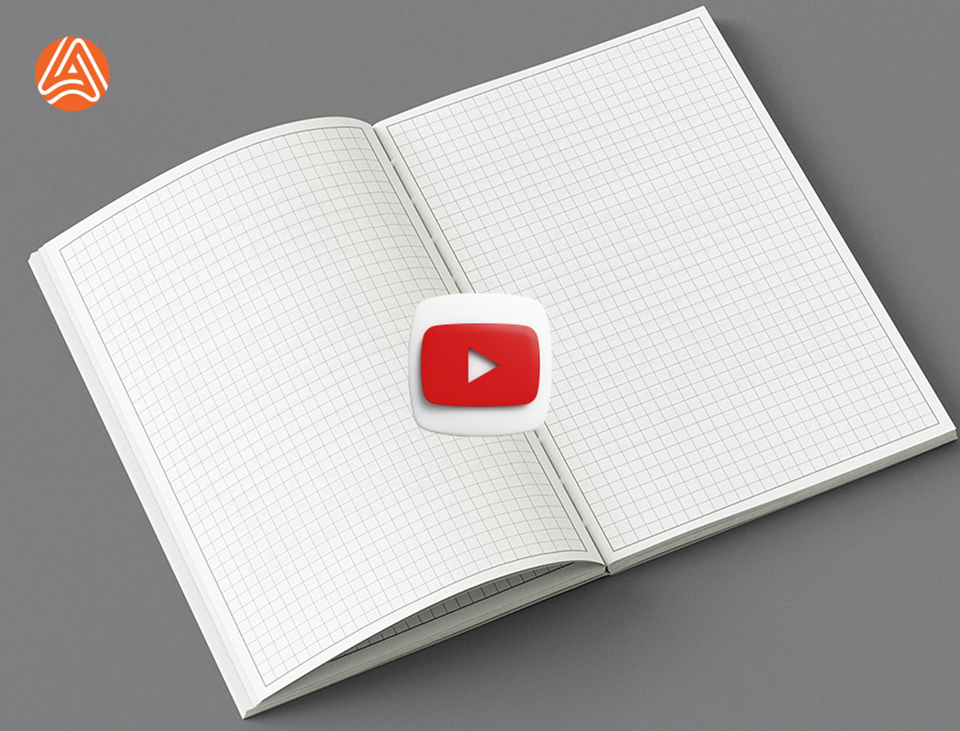 Блок в клітинку - Заготовка для блокнотів