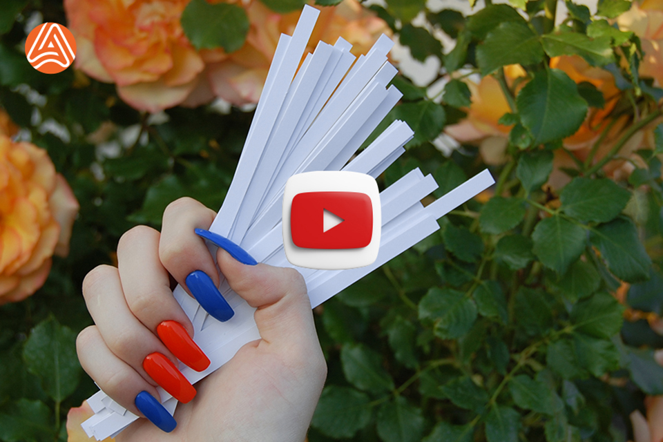 fragrance perfume testing paper strips