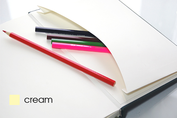 Кишеня для блокнотів - КРЕМОВИЙ ПАПІР