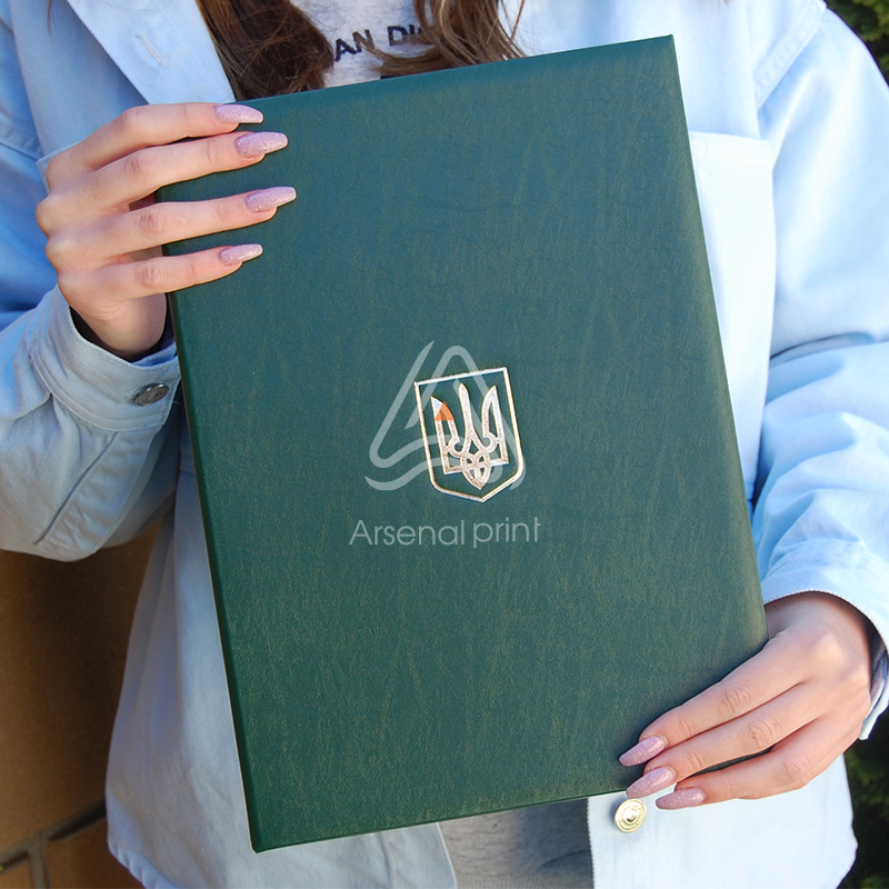 Папка до підпису - Зелена (А4)