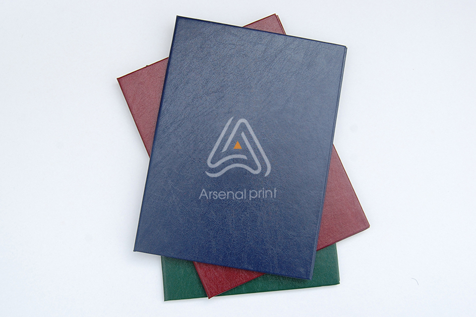 Обкладинка А5 - синя, без тиснення