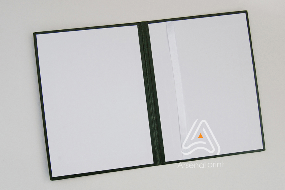 Обкладинка А5 - зелена на вручення