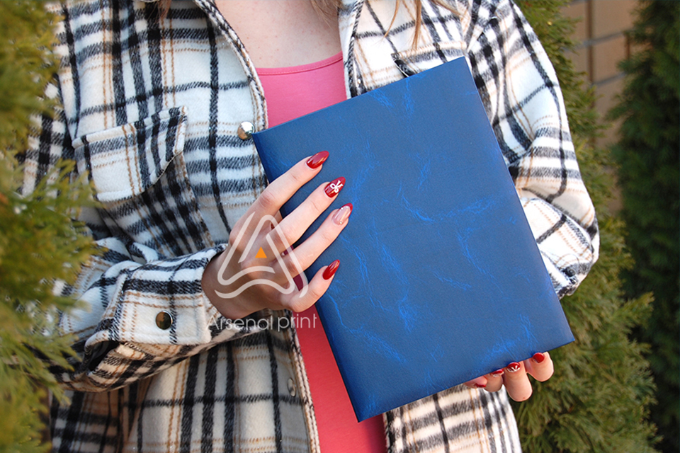 Обкладинка А5 для тиснення чиста