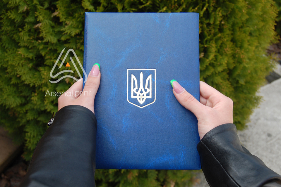 А5 обкладинка для вручення