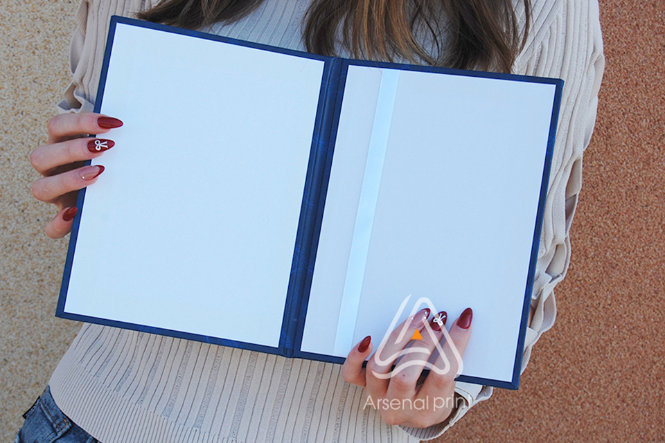 А5 обкладинка папка, без нанесення