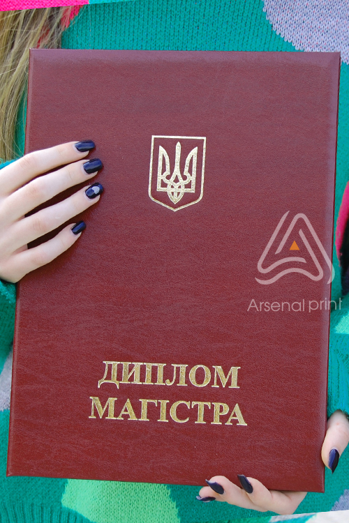 Обкладинка до ДИПЛОМА МАГІСТРА
