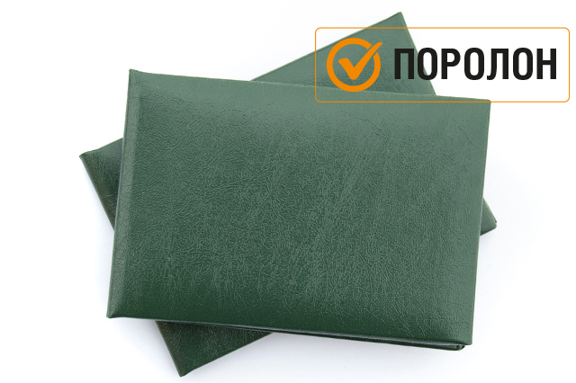 Бланк обкладинки для посвідчення - Зеленого кольору