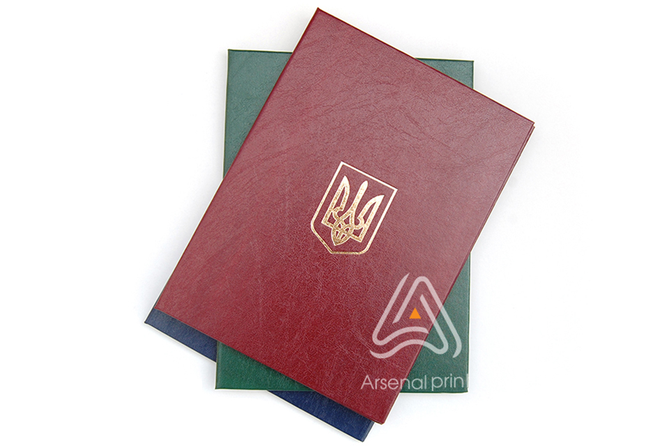 Обкладинка А5 - червона на вручення