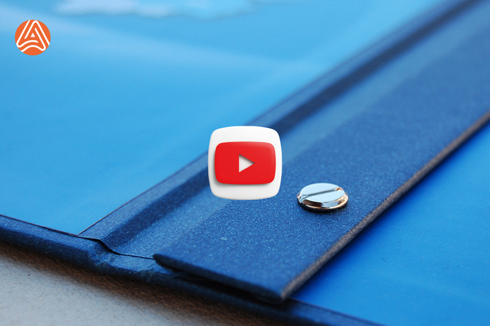 Папка із скріпленням на болти