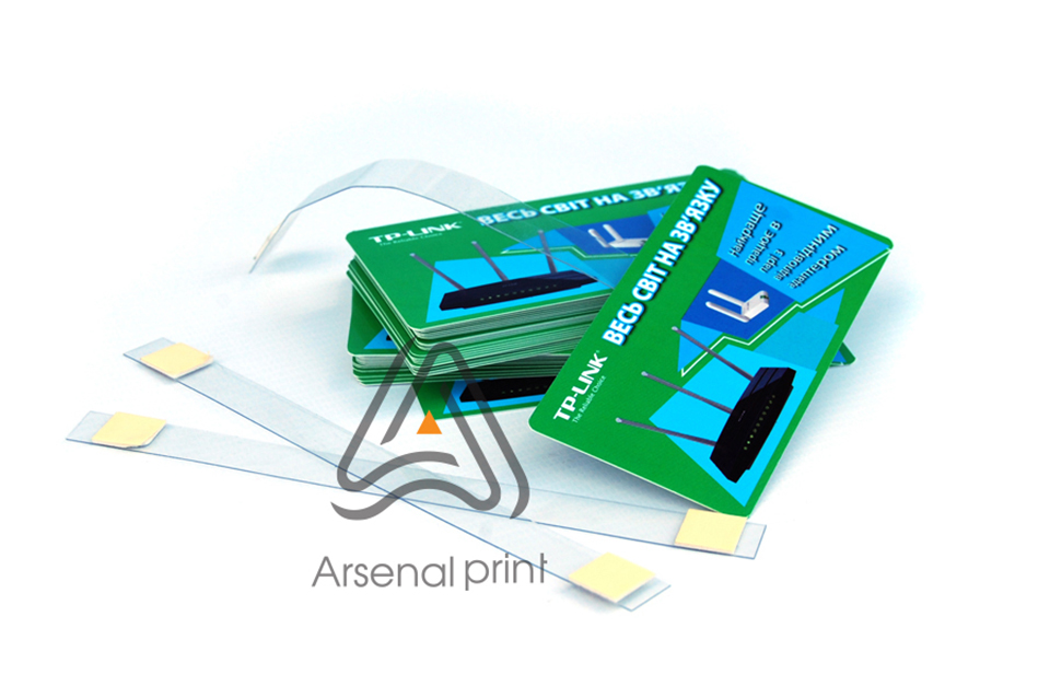 Друк та виготовлення воблерів з пластиковою ніжкою