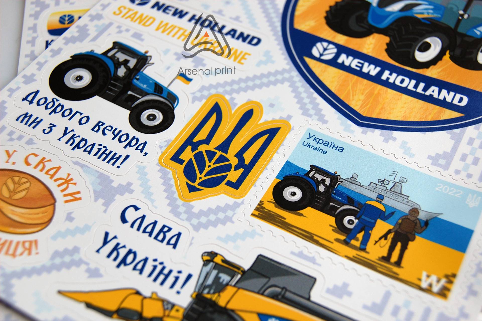 Замовити друк наліпок Друк наліпок