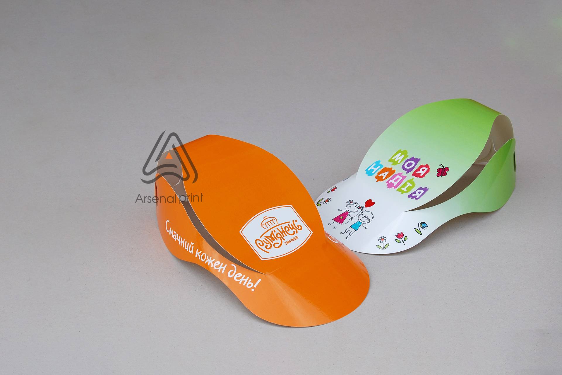 замовити друк картонних кепок друк картонних кепок