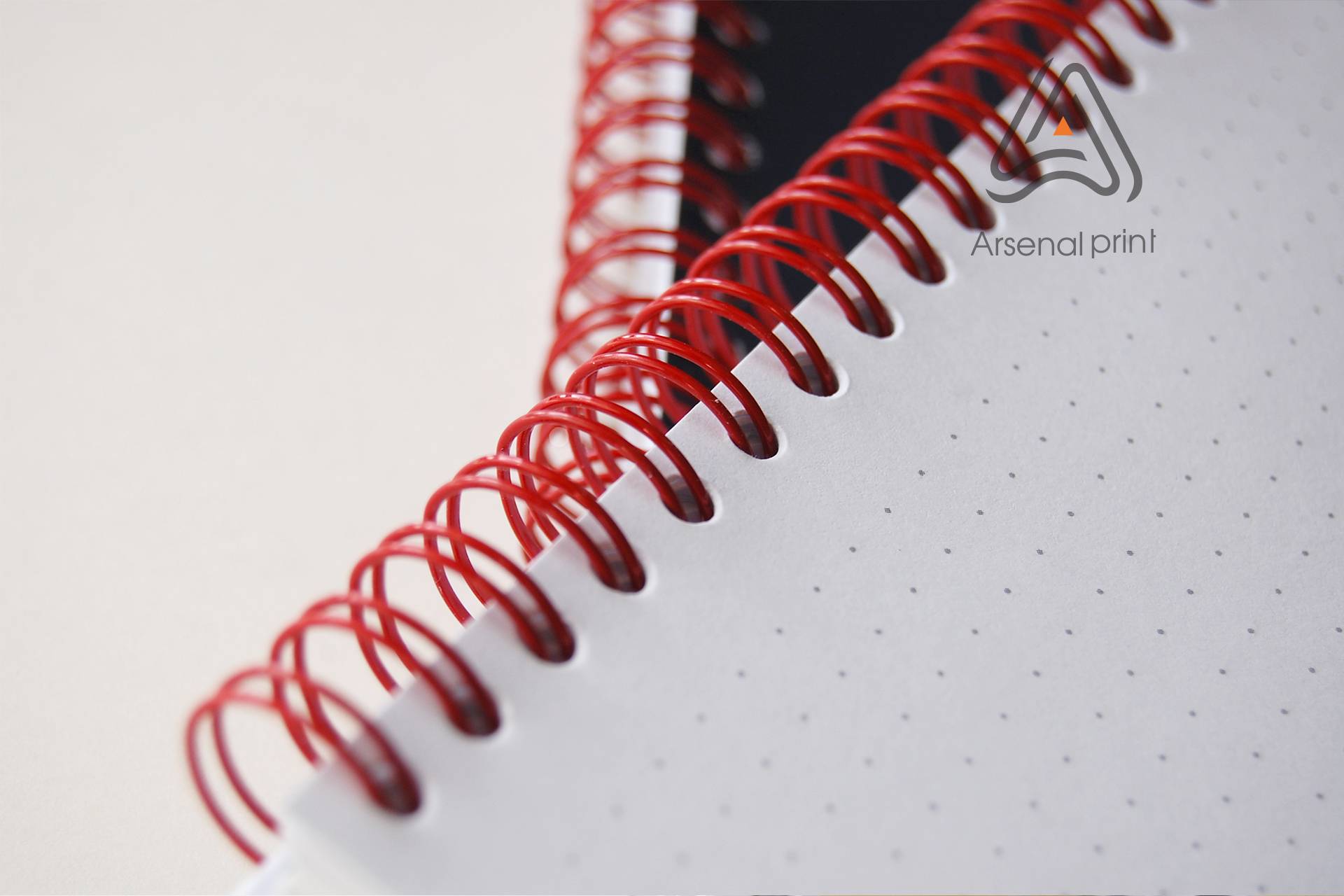 замовити друк блокнота друк блокнотів з кольоровою пружиною